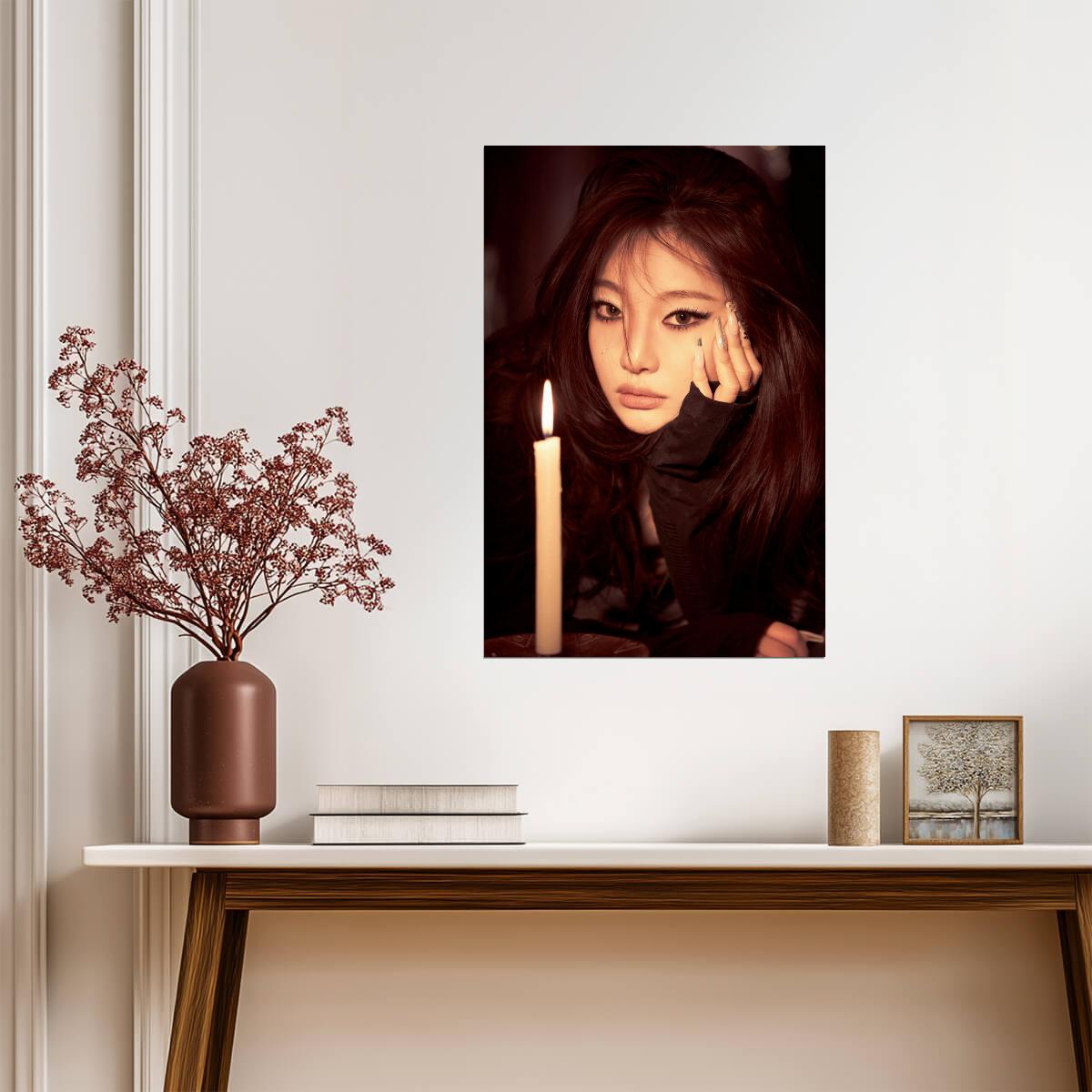 aespa NingNing | Dirty Code Concept | Warm Tone Poster - Music Poster