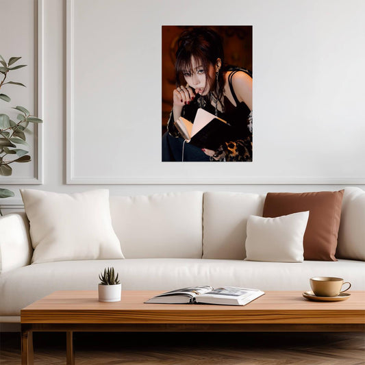 aespa Winter | Dirty Code Photo | Warm Tone Poster - Music Poster