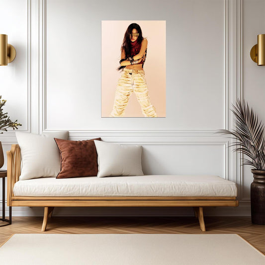 aespa NingNing | Dirty Worker Concept | Warm Style Poster - Music Poster