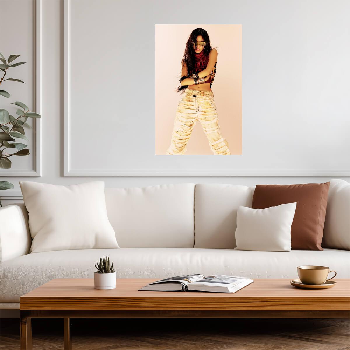 aespa NingNing | Dirty Worker Concept | Warm Style Poster - Music Poster