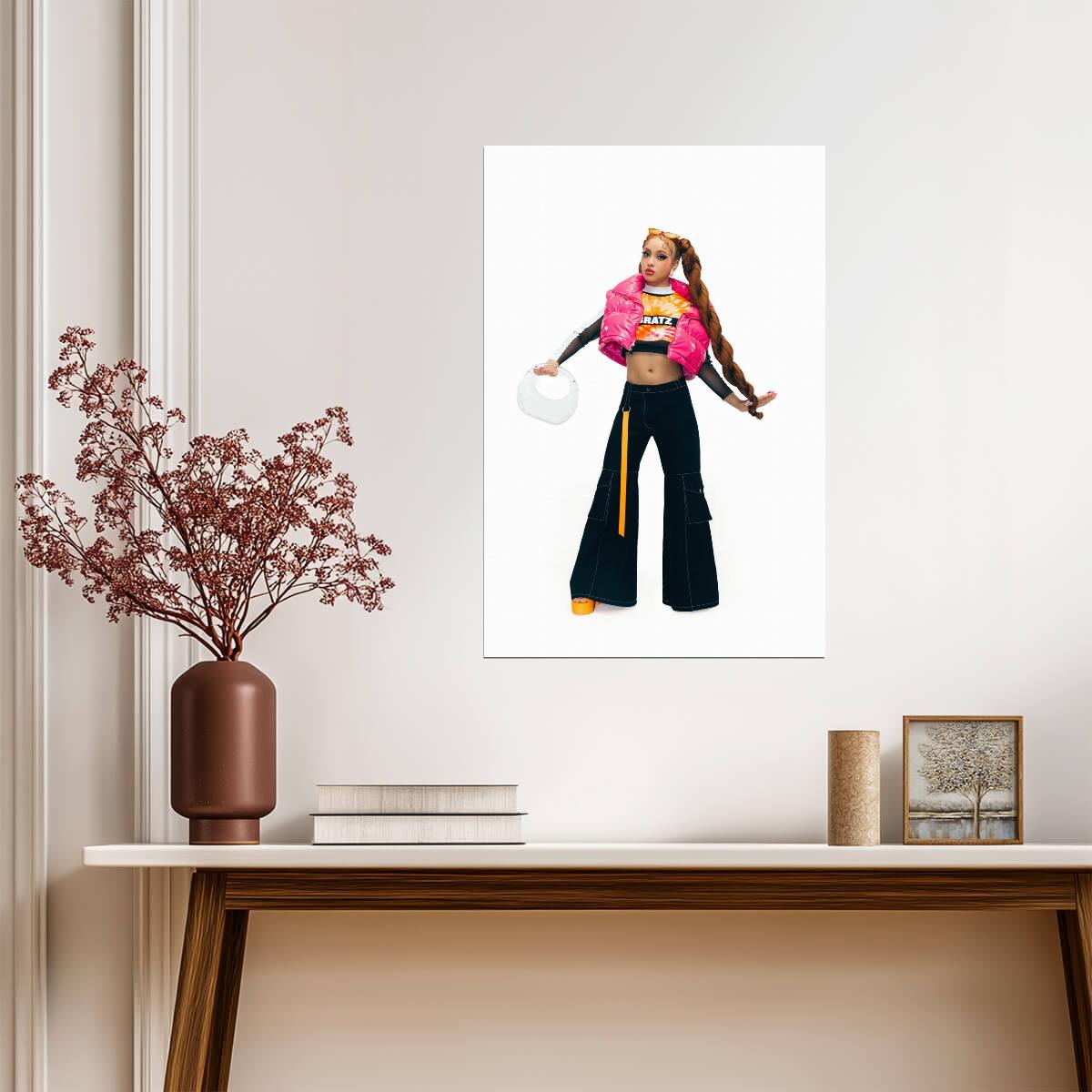Girlset Savanna | Halloween Art | Multicolor Poster - Music Poster
