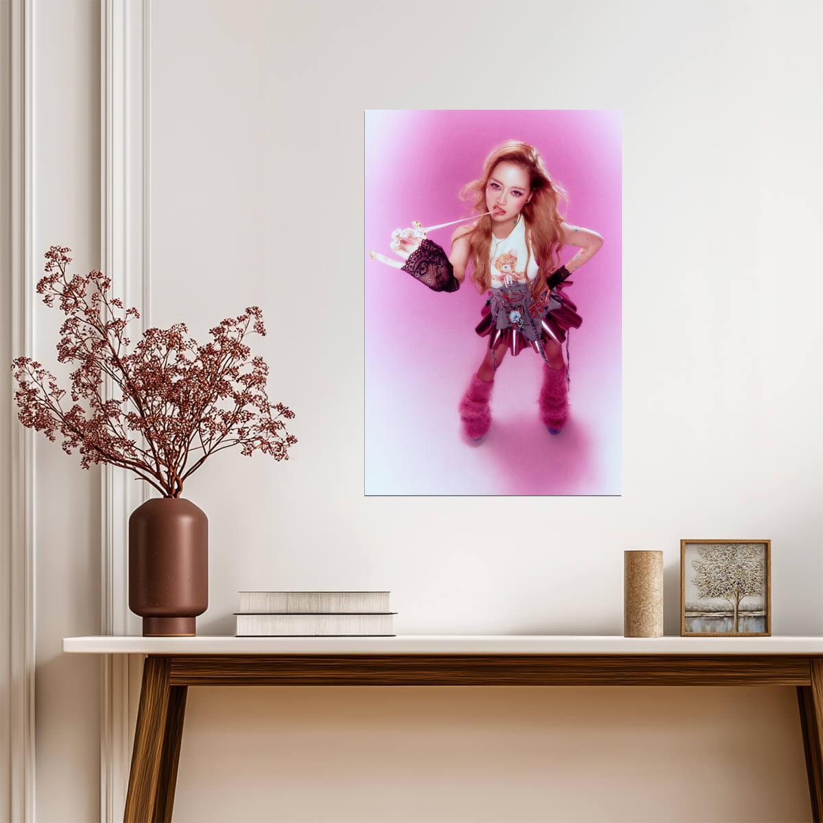 Girlset Kendall | Little Miss Poster 2 | K-pop Trend Print - Music Poster
