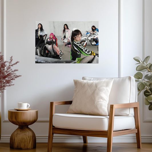 ILLIT Group | Not Cute Poster | Not My Name Concept - Music Poster