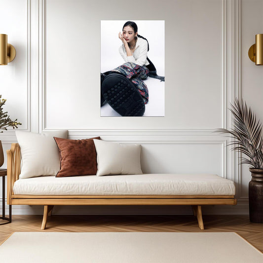 NJZ Group | NewJeans Look | Earthy Tone Poster - Music Poster