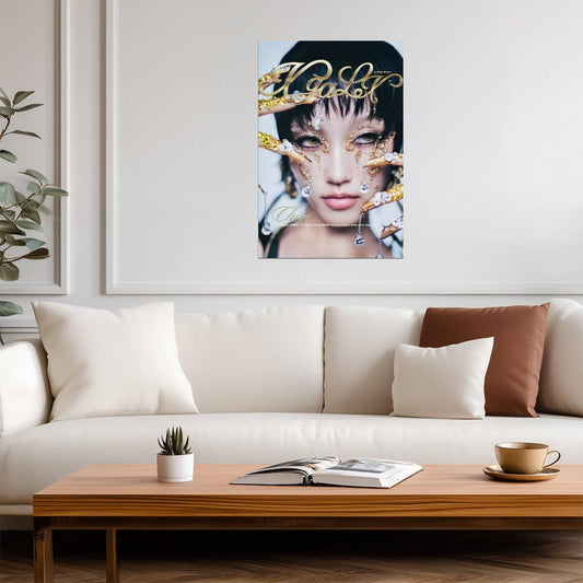 XG Chisa | Gala Poster | K-pop Magazine Art - Music Poster