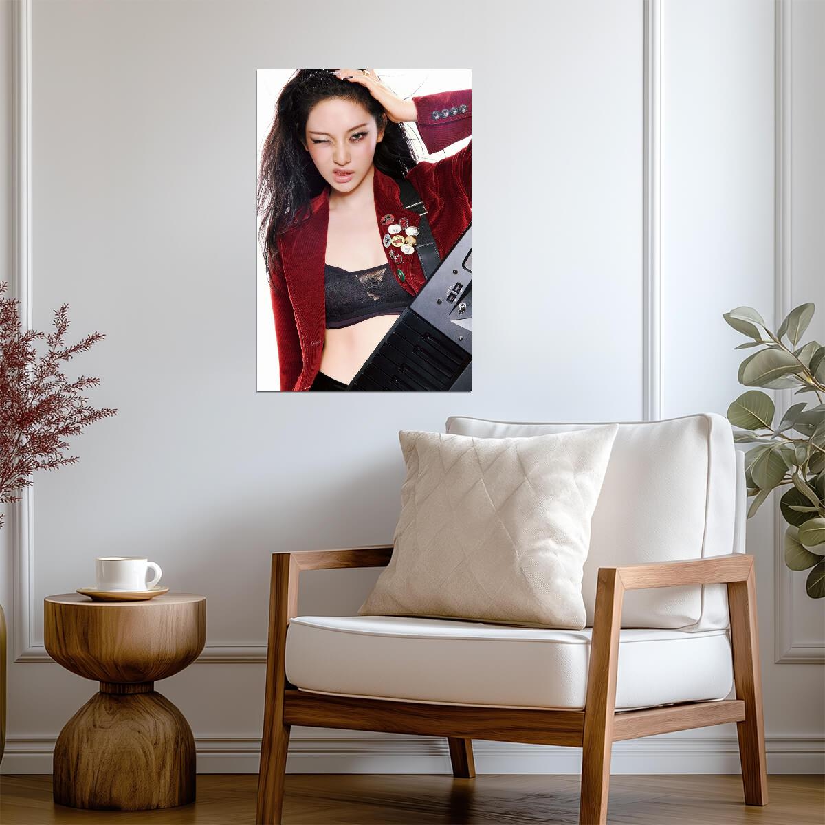 aespa NingNing | Rich Man Era | Warm Colors Poster - Music Poster