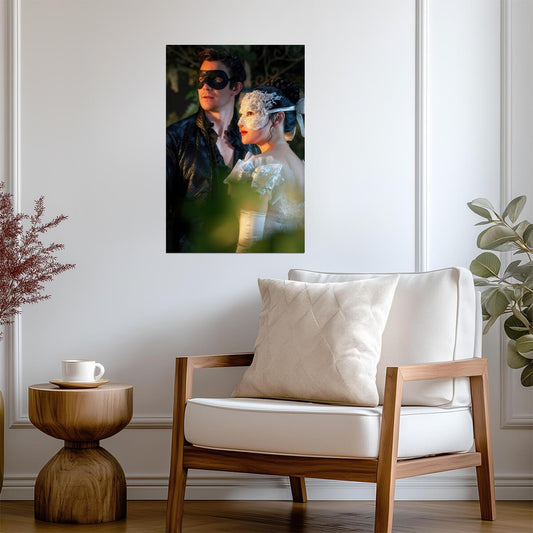 Bridgerton Season 4 Benedict & Sophie Masked Ball | TV Show Poster | Romantic Period Drama Art - Movies & TV Poster