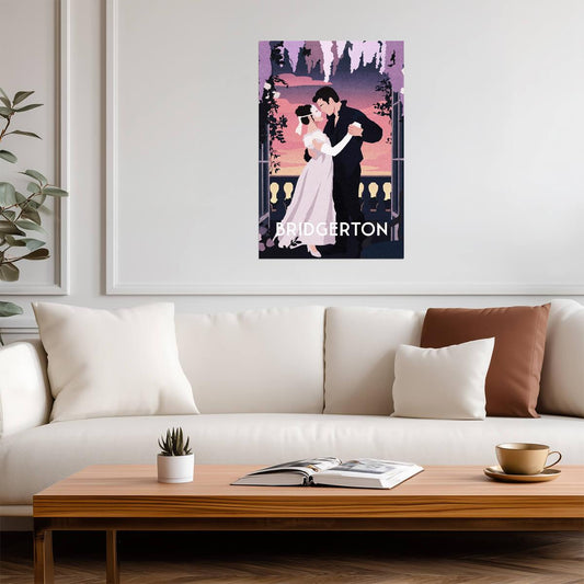 Bridgerton Season 4 Illustration | Benedict & Sophie Poster | Fan Art - Movies & TV Poster