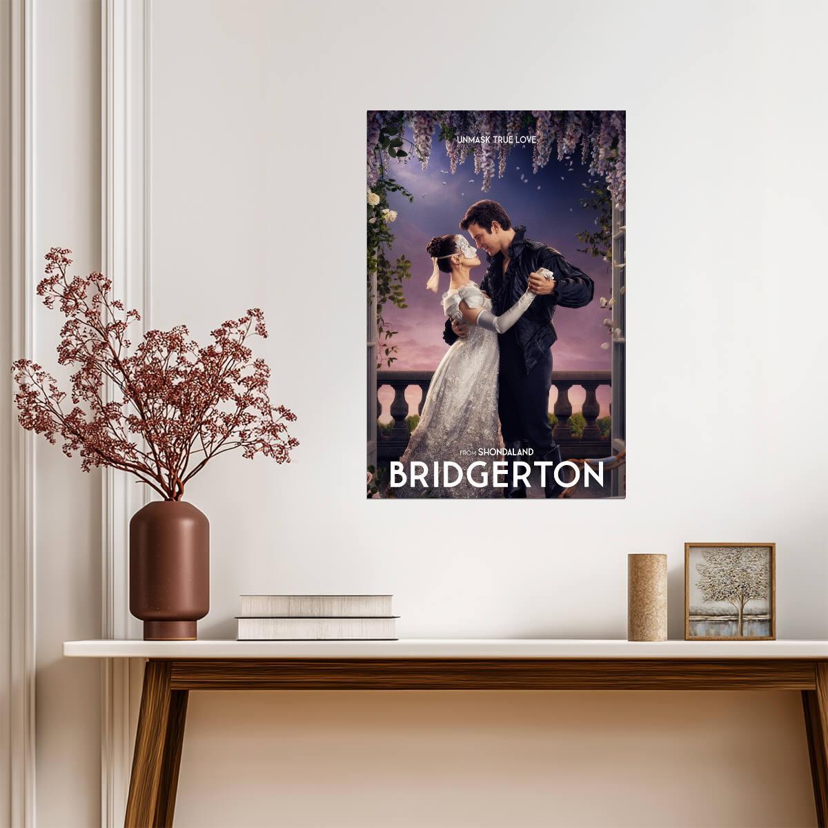Bridgerton Season 4 Benedict & Sophie | TV Show Poster | Cinematic Wall Art - Movies & TV Poster