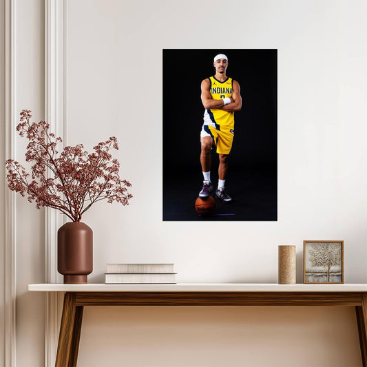 Andrew Nembhard Indiana Pacers | Basketball Poster | Sports Legend Print - Sports Poster