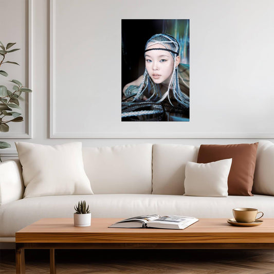 XG Cocona The Core Braided Hair | K-Pop Poster | Japanese Girl Group Art - Music Poster