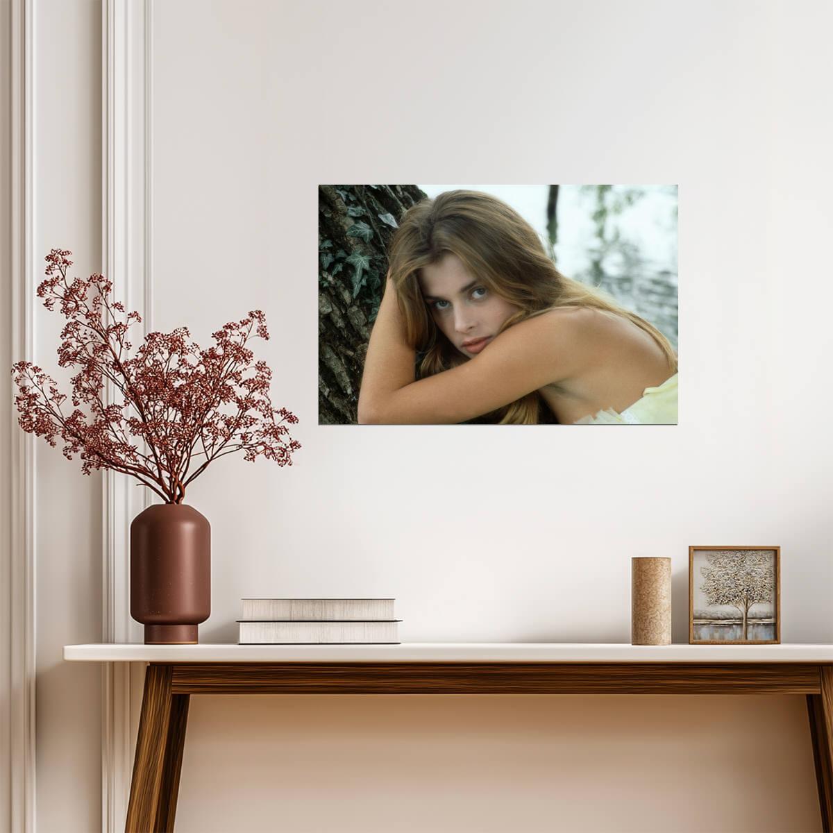 Nastassja Kinski Young Portrait Poster | Actress Wall Art Print - Celebrities Poster