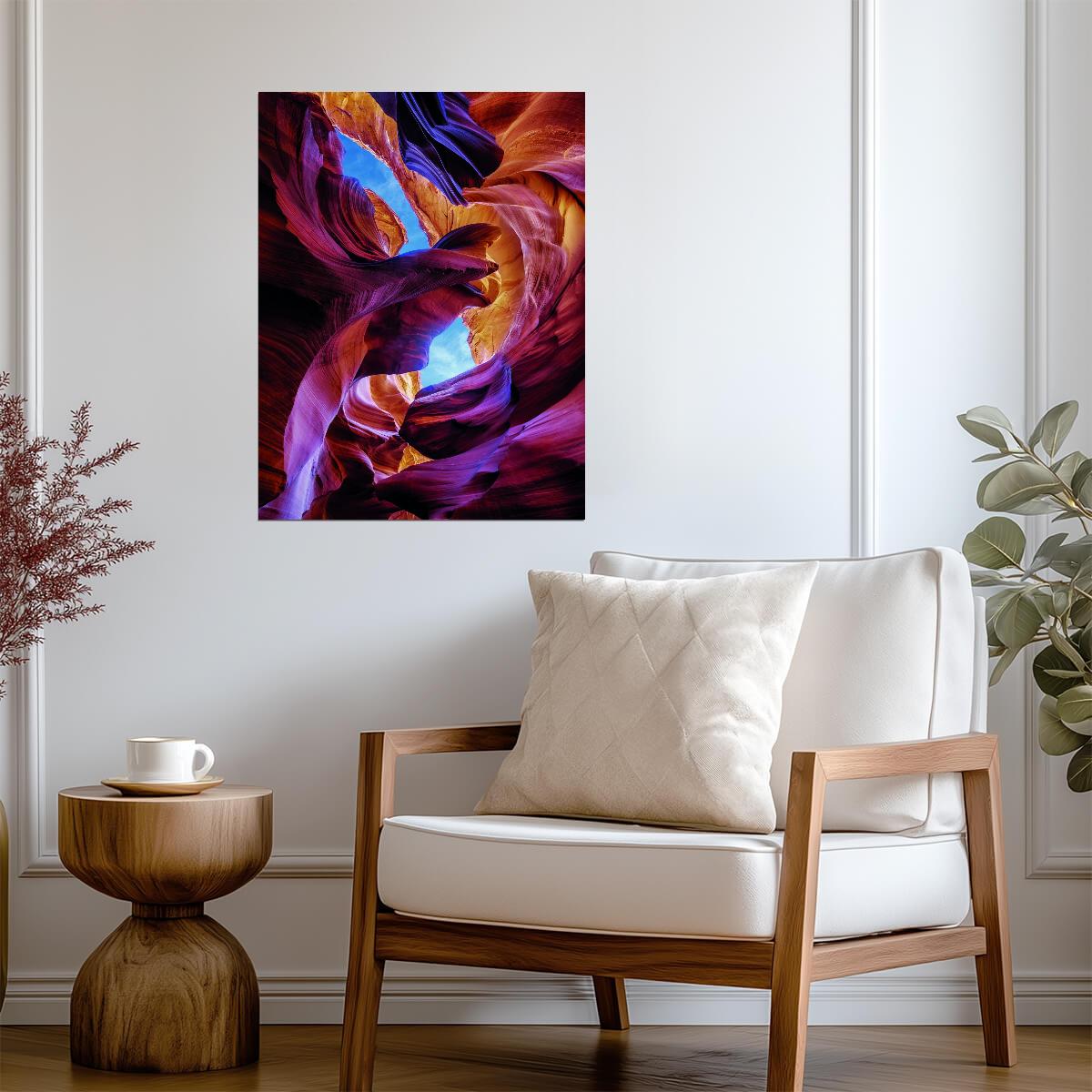 Colorful Abstract Shapes | Vibrant Modern Art Print | Contemporary Wall Poster