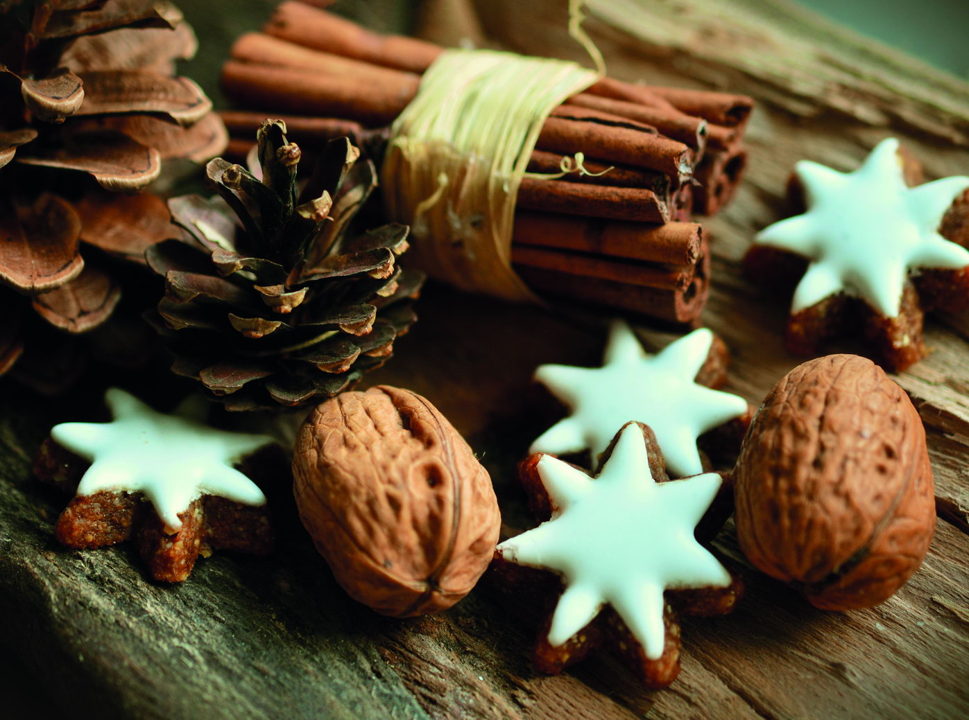 Holiday Spices and Cookies | Cozy Christmas Photography | Seasonal Kitchen Poster