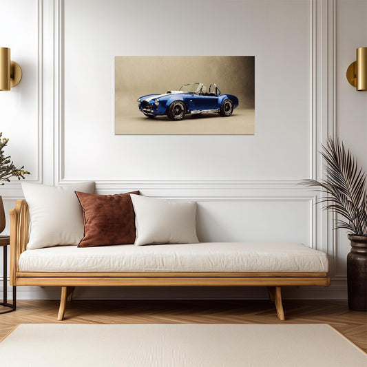 Shelby Cobra 427 1965 | Classic Car Poster | Vintage Automotive Photography