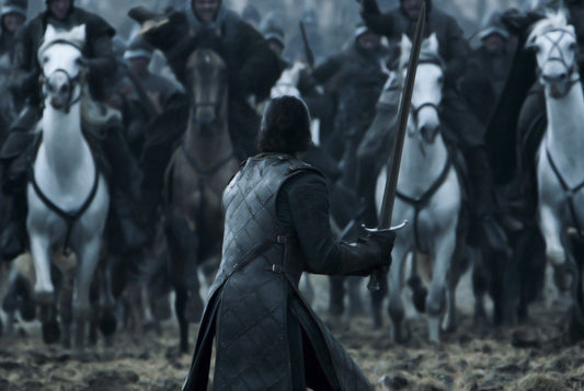 Game of Thrones Jon Snow | Battle of the Bastards Poster | TV Show Wall Art