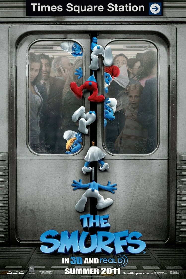 The Smurfs Movie | Neil Patrick Harris | Animated Family Film Poster - Movies & TV Poster
