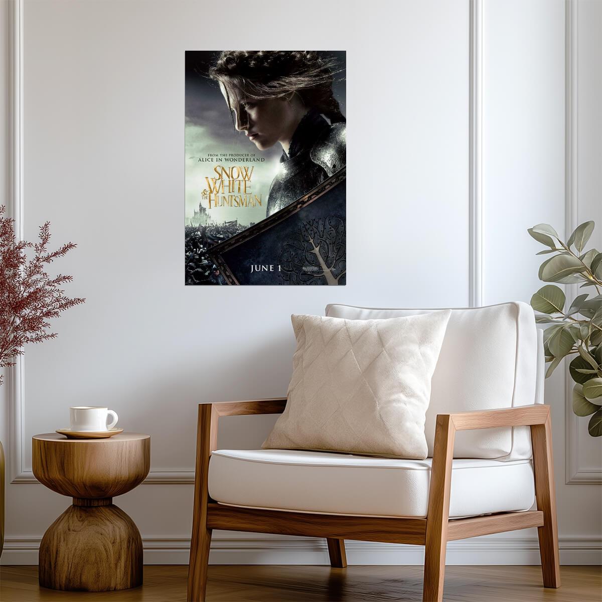 Snow White and the Huntsman | Kristen Stewart as Snow White | Fantasy Movie Poster - Movies & TV Poster