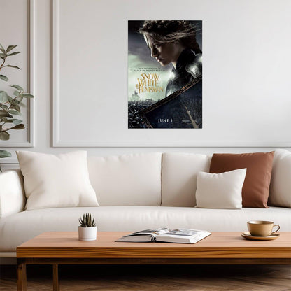 Snow White and the Huntsman | Kristen Stewart as Snow White | Fantasy Movie Poster - Movies & TV Poster