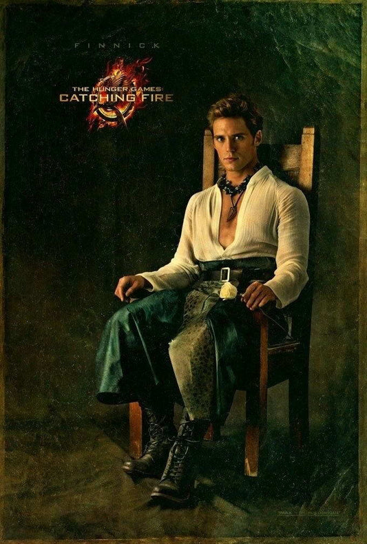 The Hunger Games: Catching Fire | Sam Claflin as Finnick Odair | Fantasy Movie Poster - Movies & TV Poster