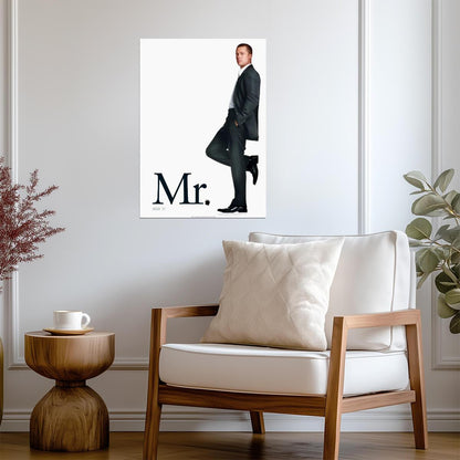 Mr. & Mrs. Smith | Brad Pitt & Angelina Jolie | Action Comedy Movie Poster - Movies & TV Poster