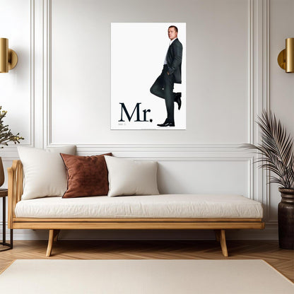 Mr. & Mrs. Smith | Brad Pitt & Angelina Jolie | Action Comedy Movie Poster - Movies & TV Poster