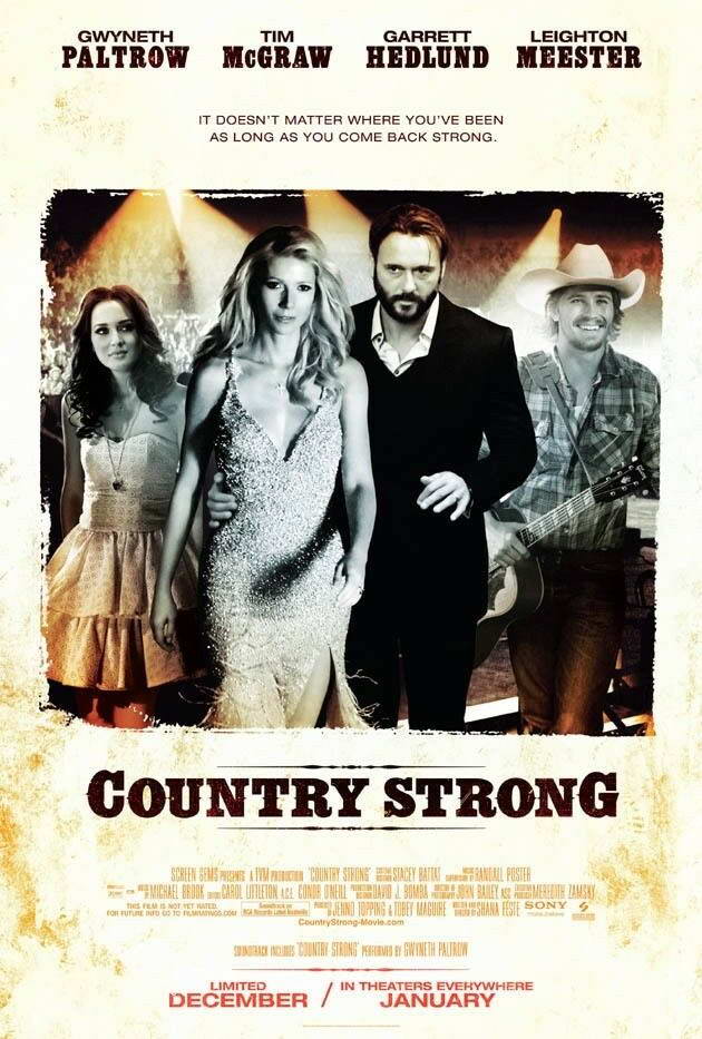 Country Strong | Gwyneth Paltrow | Music Drama Movie Poster - Movies & TV Poster