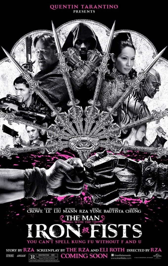 The Man with the Iron Fists | RZA Martial Arts Movie Poster - Movies & TV Poster
