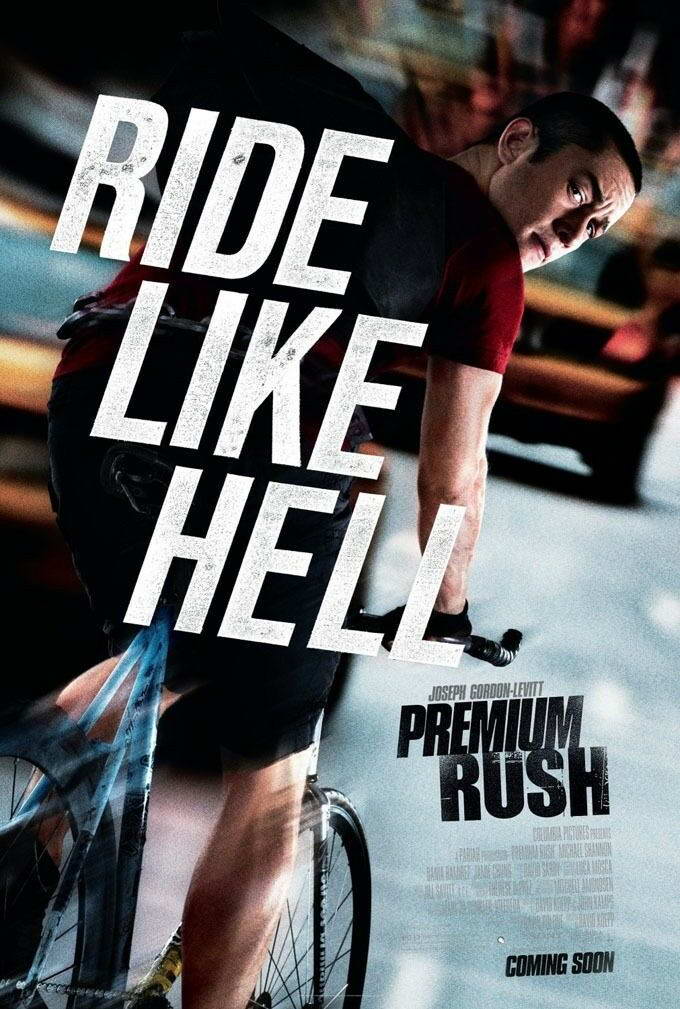 Premium Rush | Joseph Gordon-Levitt Ride Like Hell | Action Thriller Movie Poster - Movies & TV Poster