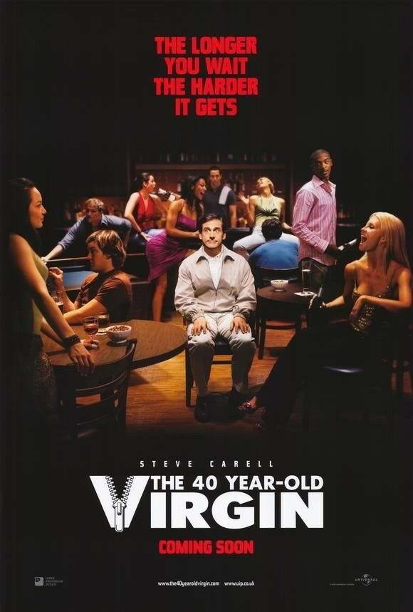 The 40-Year-Old Virgin | Steve Carell Comedy Movie Poster - Movies & TV Poster