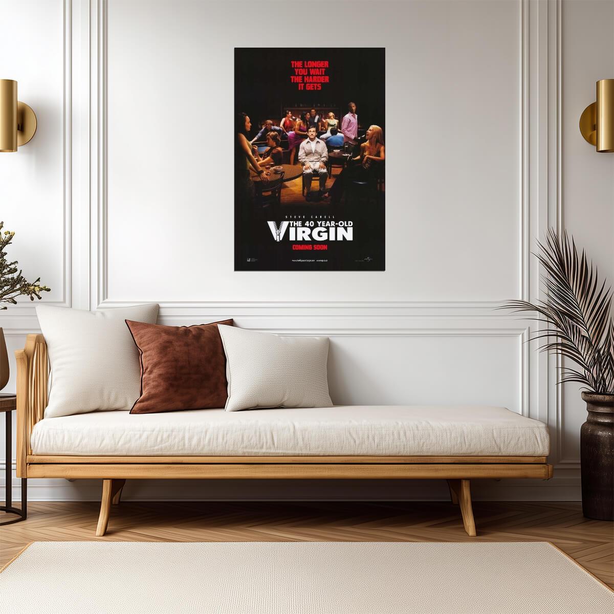 The 40-Year-Old Virgin | Steve Carell Comedy Movie Poster - Movies & TV Poster