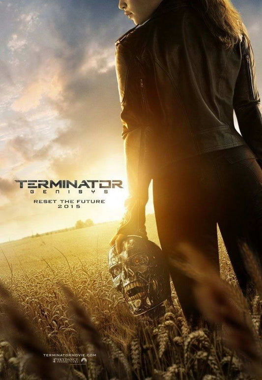 Terminator Genisys | Emilia Clarke as Sarah Connor | Sci-Fi Movie Poster - Movies & TV Poster