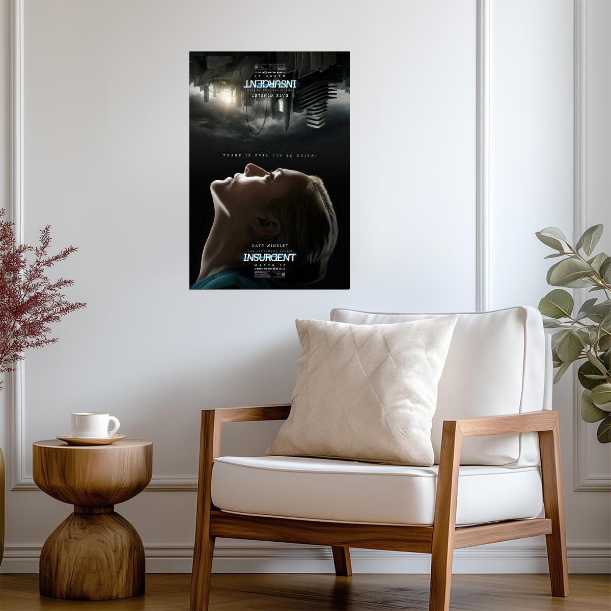 Insurgent | Kate Winslet as Jeanine | Dystopian Film Poster - Movies & TV Poster