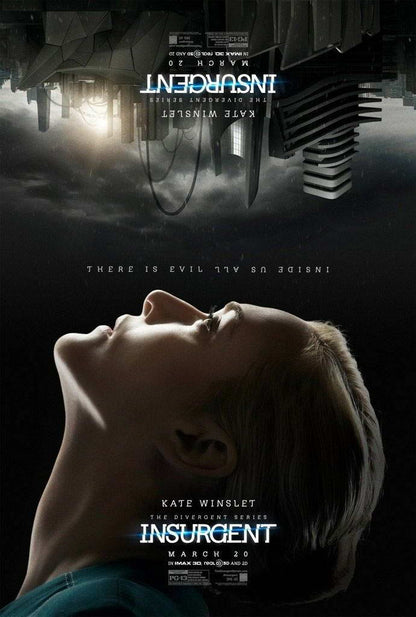 Insurgent | Kate Winslet as Jeanine | Dystopian Film Poster - Movies & TV Poster