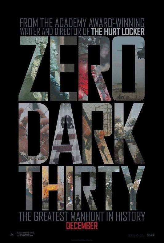 Zero Dark Thirty | Jessica Chastain | Thriller Movie Poster - Movies & TV Poster