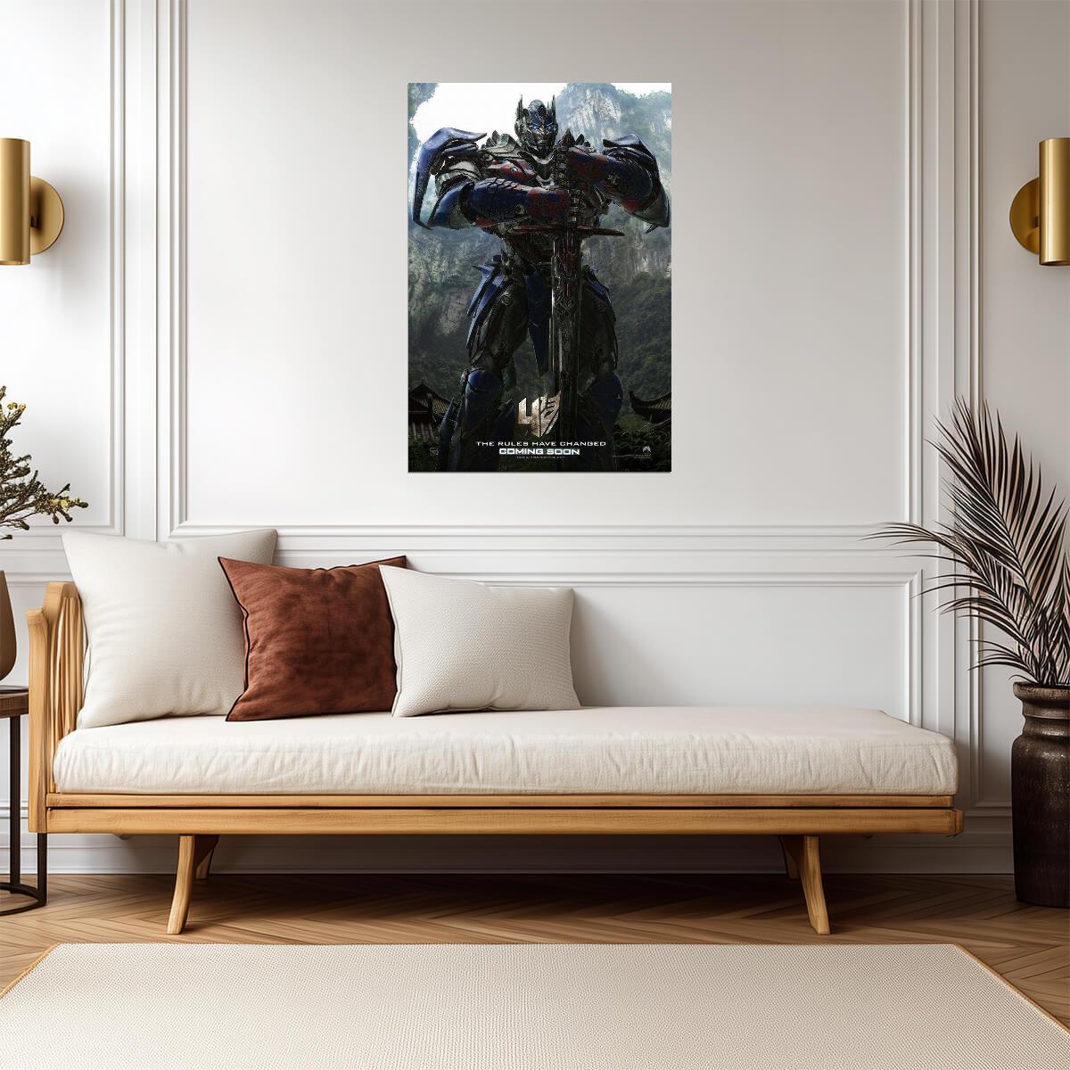 Transformers: Age of Extinction | Sci-Fi Action Movie Poster - Movies & TV Poster