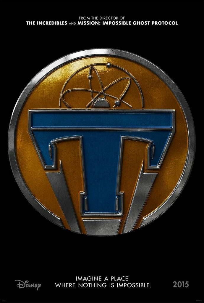 Tomorrowland 2015 | T Logo Teaser Poster | Sci-Fi Adventure Movie Wall Art - Movies & TV Poster