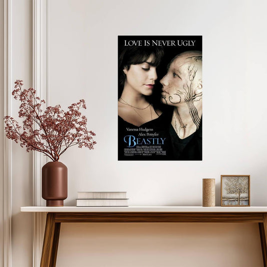 Beastly 2011 | Alex Pettyfer & Vanessa Hudgens | Modern Fantasy Romance Poster - Movies & TV Poster