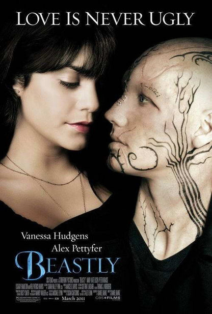 Beastly 2011 | Alex Pettyfer & Vanessa Hudgens | Modern Fantasy Romance Poster - Movies & TV Poster