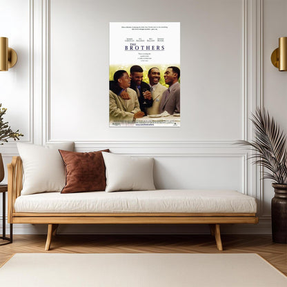 The Brothers 2001 | Morris Chestnut & Shemar Moore | Romantic Comedy Poster - Movies & TV Poster