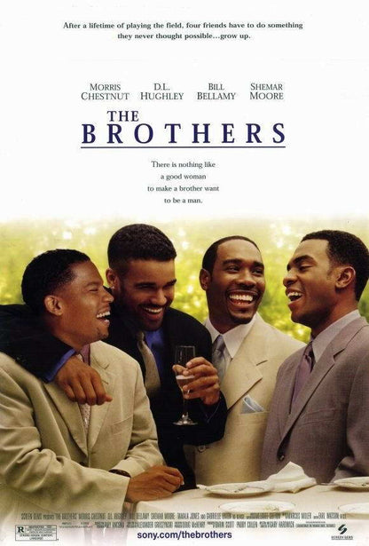 The Brothers 2001 | Morris Chestnut & Shemar Moore | Romantic Comedy Poster - Movies & TV Poster