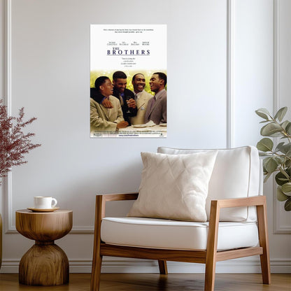 The Brothers 2001 | Morris Chestnut & Shemar Moore | Romantic Comedy Poster - Movies & TV Poster