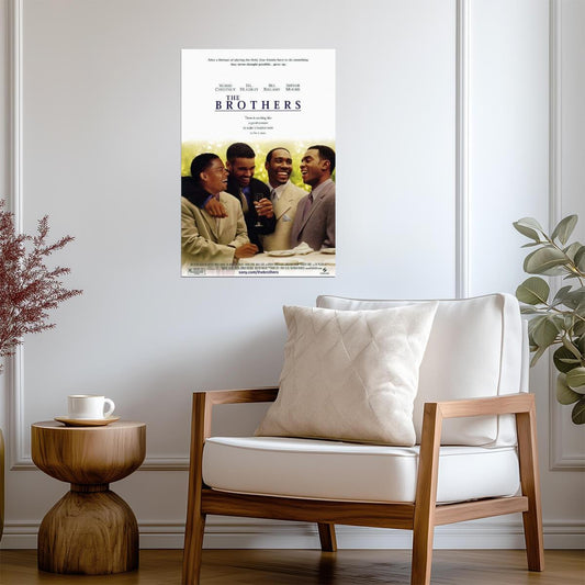 The Brothers 2001 | Morris Chestnut & Shemar Moore | Romantic Comedy Poster - Movies & TV Poster