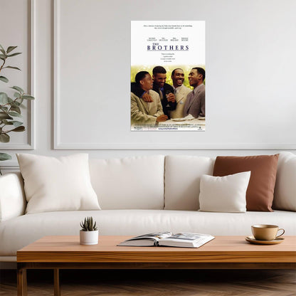 The Brothers 2001 | Morris Chestnut & Shemar Moore | Romantic Comedy Poster - Movies & TV Poster