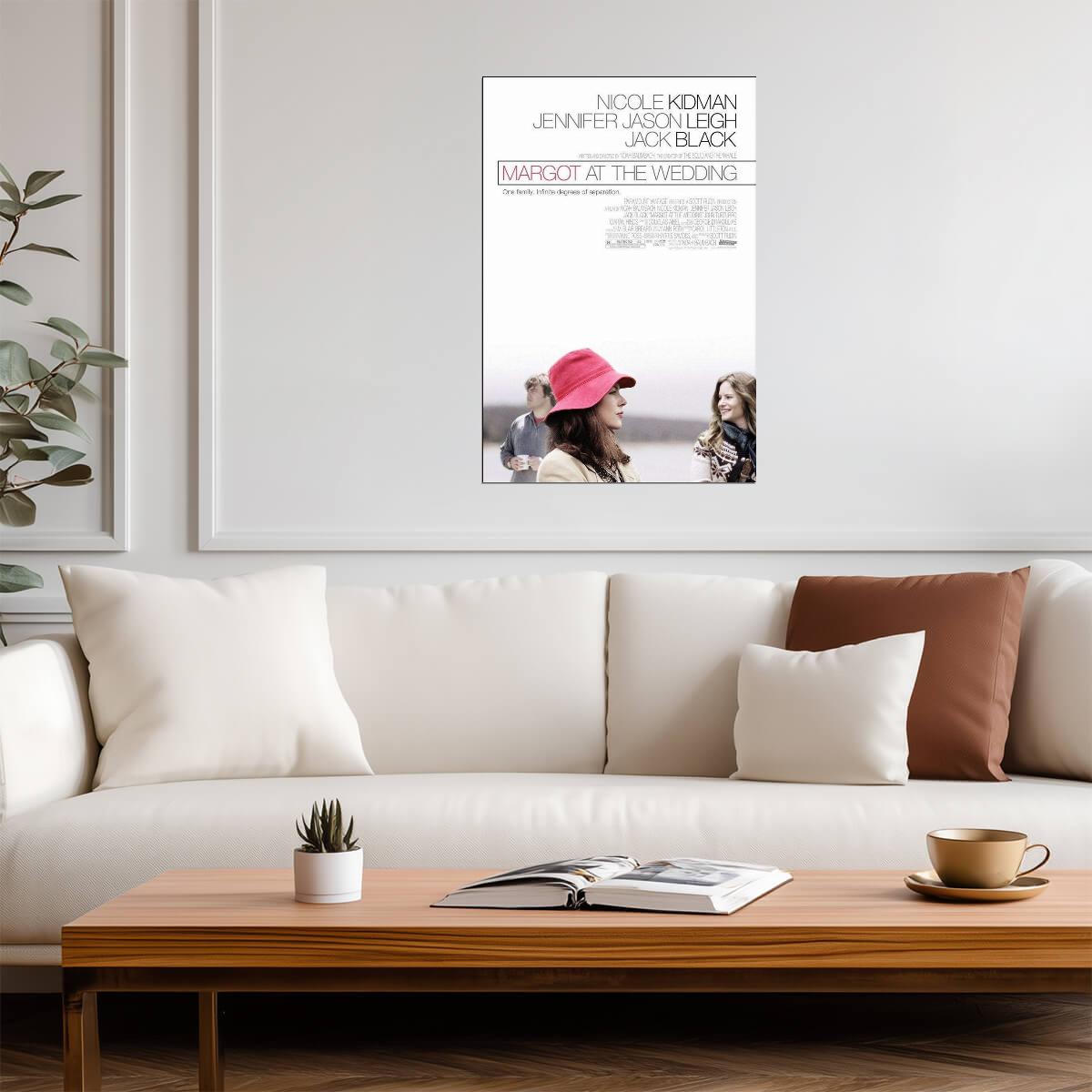 Margot at the Wedding | Nicole Kidman & Jennifer Jason Leigh | Noah Baumbach Film Poster - Movies & TV Poster