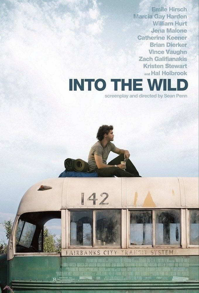 Into the Wild Emile Hirsch | Adventure Drama Film Poster | Jon Krakauer Story Art - Movies & TV Poster
