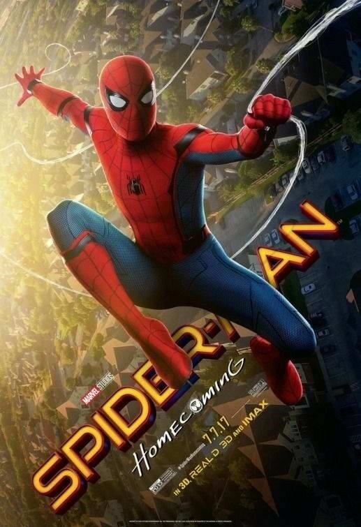 Spider-Man Homecoming Tom Holland | MCU Movie Poster | Teen Superhero Film Art - Movies & TV Poster