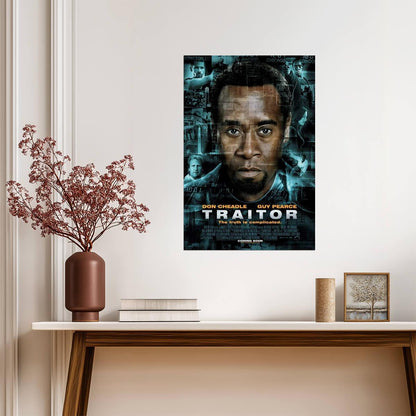 Traitor Don Cheadle | Spy Thriller Movie Poster | International Espionage Art - Movies & TV Poster