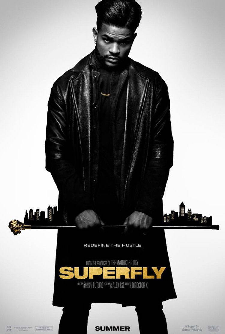 Superfly 2018 Movie | Trevor Jackson & Jason Mitchell | Crime Action Film Poster - Movies & TV Poster