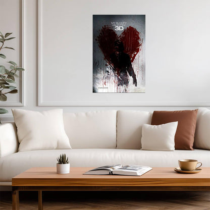 My Bloody Valentine 3D 2009 | Horror Slasher Movie Poster | 3D Remake Film Art - Movies & TV Poster